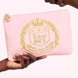 Stoney Clover Lane x Juicy Couture Embroidered Flat Pouch